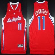 Los Angeles Clippers -11 Jamal Crawford Red Road Stitched NBA Jersey