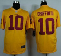 Nike Washington Redskins -10 Robert Griffin III Gold NFL Game Jersey Nike Washington Redskins -10 Robert Griffin III Gold NFL Game Jersey
