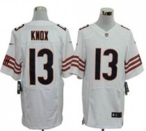 Nike Bears -13 Johnny Knox White Stitched NFL Elite Jersey Nike Bears -13 Johnny Knox White Stitched NFL Elite Jersey