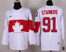 Olympic 2014 CA 91 Steven Stamkos White Stitched NHL Jersey Olympic 2014 CA 91 Steven Stamkos White Stitched NHL Jersey