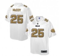 Nike Buffalo Bills -25 LeSean McCoy White NFL Pro Line Fashion Game Jersey