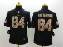Nike Minnesota Vikings -84 Patterson Black NFL Limited Salute to Service Jersey Nike Minnesota Vikings -84 Patterson Black NFL Limited Salute to Service Jersey