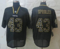 2013 NEW Nike New Orleans Saints 43 Sproles Lights Out Black Elite Jerseys