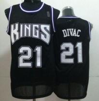 Sacramento Kings -21 Vlade Divac Black Throwback Stitched NBA Jersey Sacramento Kings -21 Vlade Divac Black Throwback Stitched NBA Jersey