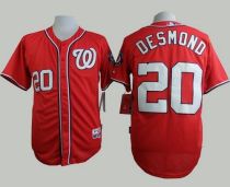 Washington Nationals #20 Ian Desmond Red Cool Base Stitched MLB Jersey Washington Nationals #20 Ian Desmond Red Cool Base Stitched MLB Jersey