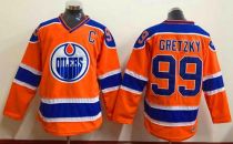 Edmonton Oilers -99 Wayne Gretzky Orange CCM Throwback Stitched NHL Jersey Edmonton Oilers -99 Wayne Gretzky Orange CCM Throwback Stitched NHL Jersey