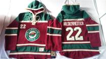 Minnesota Wild -22 Nino Niederreiter Red Sawyer Hooded Sweatshirt Stitched NHL Jersey Minnesota Wild -22 Nino Niederreiter Red Sawyer Hooded Sweatshirt Stitched NHL Jersey