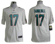 Nike Dolphins -17 Ryan Tannehill White Stitched NFL Game Jersey