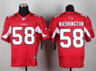 Nike Cardinals -58 Daryl Washington Red Team Color Men's Stitched NFL Elite Jersey