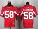 Nike Cardinals -58 Daryl Washington Red Team Color Men's Stitched NFL Elite Jersey