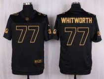 Nike Cincinnati Bengals -77 Andrew Whitworth Black Stitched NFL Elite Pro Line Gold Collection Jerse Nike Cincinnati Bengals -77 Andrew Whitworth Black Stitched NFL Elite Pro Line Gold Collection Jerse