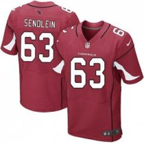 Nike Arizona Cardinals -63 Sendlein Jersey Red Elite Home Jersey