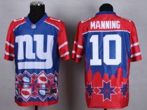 Nike New York Giants #10 Eli Manning Blue Men's Stitched NFL Elite Noble Fashion Jersey Nike New York Giants #10 Eli Manning Blue Men's Stitched NFL Elite Noble Fashion Jersey