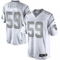 Nike Carolina Panthers -59 Luke Kuechly Silver Grey Nike Carolina Panthers -59 Luke Kuechly Silver Grey
