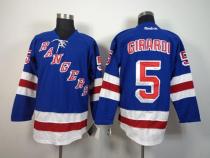 New York Rangers -5 Dan Girardi Blue Home Stitched NHL Jersey New York Rangers -5 Dan Girardi Blue Home Stitched NHL Jersey