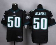 Nike Philadelphia Eagles #50 Kiko Alonso Black Alternate Men's Stitched NFL New Elite Jersey