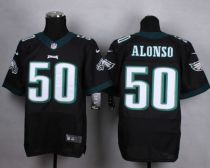 Nike Philadelphia Eagles #50 Kiko Alonso Black Alternate Men's Stitched NFL New Elite Jersey Nike Philadelphia Eagles #50 Kiko Alonso Black Alternate Men's Stitched NFL New Elite Jersey