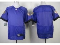 Nike Baltimore Ravens Blank Purple Elite NFL Jerseys