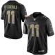 Arizona Cardinals -11 Larry Fitzgerald Nike Black Salute To Service Jersey