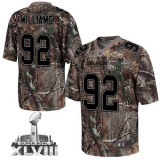 Nike Denver Broncos #92 Sylvester Williams Camo Super Bowl XLVIII Men's Stitched NFL Realtree Elite