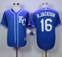 Kansas City Royals -16 Bo Jackson Blue Alternate 2 New Cool Base Stitched MLB Jersey Kansas City Royals -16 Bo Jackson Blue Alternate 2 New Cool Base Stitched MLB Jersey