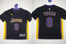 Revolution 30 Los Angeles Lakers -0 Nick Young Black Purple NO Stitched NBA Jersey Revolution 30 Los Angeles Lakers -0 Nick Young Black Purple NO Stitched NBA Jersey