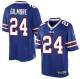 Nike Bills -24 Stephon Gilmore Royal Blue Team Color Stitched NFL Elite Jersey