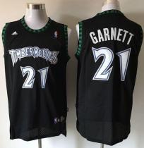 Minnesota Timberwolves -21 Retro Garnett Black Stitched NBA Jersey Minnesota Timberwolves -21 Retro Garnett Black Stitched NBA Jersey