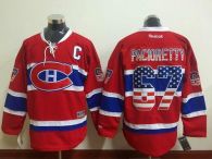 Montreal Canadiens -67 Max Pacioretty Red USA Flag Fashion Stitched NHL Jersey