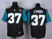 Nike Jacksonville Jaguars #37 John Cyprien Black Alternate Men's Stitched NFL Elite Jersey