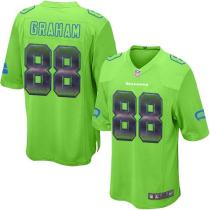 Nike Seahawks -88 Jimmy Graham Green Alternate Stitched NFL Limited Strobe Jersey Nike Seahawks -88 Jimmy Graham Green Alternate Stitched NFL Limited Strobe Jersey