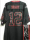 NEW Signed Elite NEW England Patriots 12 Tom Brady Lights out Black