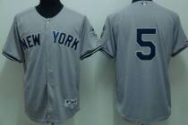 New York Yankees -5 Joe DiMaggio Stitched Grey MLB Jersey New York Yankees -5 Joe DiMaggio Stitched Grey MLB Jersey