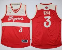 Washington Wizards -3 Bradley Beal Red 2015-2016 Christmas Day Stitched NBA Jersey Washington Wizards -3 Bradley Beal Red 2015-2016 Christmas Day Stitched NBA Jersey