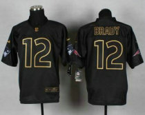 Nike New England Patriots -12 Tom Brady Black Gold No Fashion NFL Elite Jersey Nike New England Patriots -12 Tom Brady Black Gold No Fashion NFL Elite Jersey