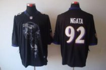Nike Ravens -92 Haloti Ngata Black Alternate Men Stitched NFL Helmet Tri-Blend Limited Jersey Nike Ravens -92 Haloti Ngata Black Alternate Men Stitched NFL Helmet Tri-Blend Limited Jersey