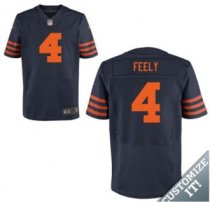 Nike Chicago Bears -4 Blue Orange Feely Elite Throwback Jersey Nike Chicago Bears -4 Blue Orange Feely Elite Throwback Jersey