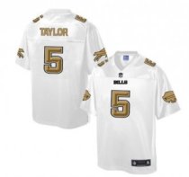 Nike Buffalo Bills -5 Tyrod Taylor White NFL Pro Line Fashion Game Jersey Nike Buffalo Bills -5 Tyrod Taylor White NFL Pro Line Fashion Game Jersey