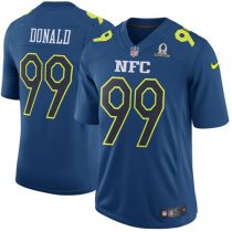 Nike Rams -99 Aaron Donald Navy Stitched NFL Game NFC 2017 Pro Bowl Jersey Nike Rams -99 Aaron Donald Navy Stitched NFL Game NFC 2017 Pro Bowl Jersey