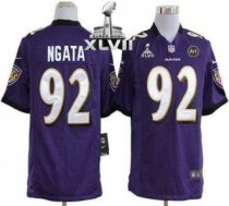 Nike Ravens -92 Haloti Ngata Purple Team Color Super Bowl XLVII Men Stitched NFL Game Jersey Nike Ravens -92 Haloti Ngata Purple Team Color Super Bowl XLVII Men Stitched NFL Game Jersey