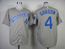 Kansas City Royals -4 Alex Gordon Grey Cool Base Stitched MLB Jersey Kansas City Royals -4 Alex Gordon Grey Cool Base Stitched MLB Jersey