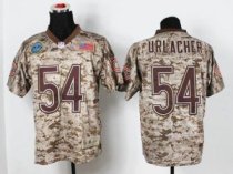 NEW Chicago Bears -54 Brian Urlacher Camo NFL Elite USMC Jersey(USA) NEW Chicago Bears -54 Brian Urlacher Camo NFL Elite USMC Jersey(USA)