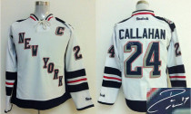 Autographed New York Rangers -24 Ryan Callahan White Stitched NHL Jersey Autographed New York Rangers -24 Ryan Callahan White Stitched NHL Jersey