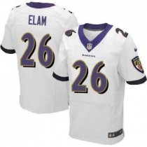 2013 NEW Baltimore Ravens -26 Matt Elam White NFL Jersey(New Elite)(collar Purple) 2013 NEW Baltimore Ravens -26 Matt Elam White NFL Jersey(New Elite)(collar Purple)