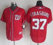 Washington Nationals #37 Stephen Strasburg Red New Cool Base Stitched MLB Jersey Washington Nationals #37 Stephen Strasburg Red New Cool Base Stitched MLB Jersey