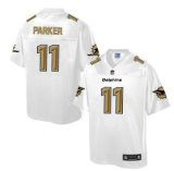 Nike Miami Dolphins -11 DeVante Parker White NFL Pro Line Fashion Game Jersey