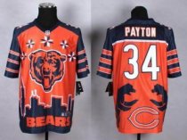Nike Chicago Bears -34 Walter Payton Orange NFL Elite Noble Fashion Jersey Nike Chicago Bears -34 Walter Payton Orange NFL Elite Noble Fashion Jersey