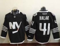 New York Islanders -41 Jaroslav Halak Black Alternate Stitched NHL Jersey New York Islanders -41 Jaroslav Halak Black Alternate Stitched NHL Jersey