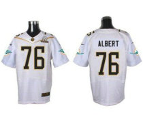 Nike Miami Dolphins -76 Branden Albert White 2016 Pro Bowl Stitched NFL Elite Jersey Nike Miami Dolphins -76 Branden Albert White 2016 Pro Bowl Stitched NFL Elite Jersey