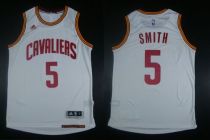 Revolution 30 Cleveland Cavaliers -5 JR Smith White Stitched NBA Jersey Revolution 30 Cleveland Cavaliers -5 JR Smith White Stitched NBA Jersey